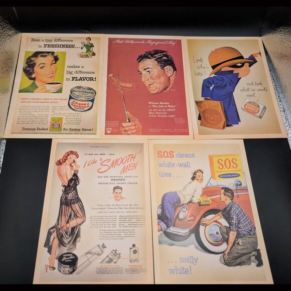 Vintage Style Postcards Advertisements, Grocery Postcards, Company Postcards - Picture 1 of 4